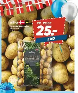Bilka Danske kartofler, DKK 25 tilbud