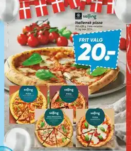 Bilka Italiensk pizza, DKK 20 tilbud