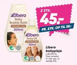 Bilka Libero babypleje, DKK 45 tilbud