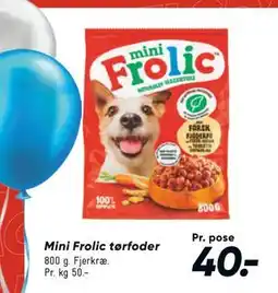 Bilka Mini Frolic tørfoder, DKK 40 tilbud