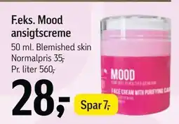 Føtex Mood ansigtscreme, DKK 28 tilbud