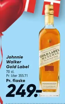 Bilka Johnnie Walker Gold Label, DKK 249 tilbud
