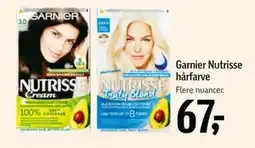 Føtex Garnier Nutrisse hårfarve, DKK 67 tilbud