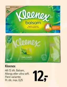 Føtex Kleenex, DKK 12 tilbud
