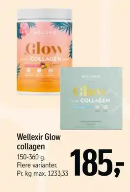 Føtex Wellexir Glow collagen, DKK 185 tilbud