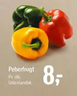 Føtex Peberfrugt, DKK 8 tilbud