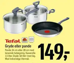 Føtex Gryde eller pande, DKK 149 tilbud
