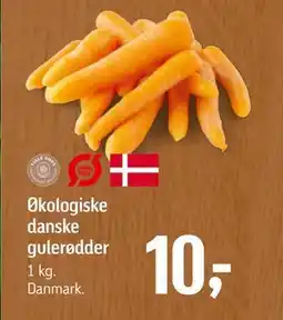 Føtex Økologiske danske gulerødder, DKK 10 tilbud