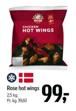 Føtex Rose hot wings, DKK 99 tilbud