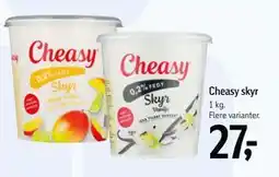 Føtex Cheasy skyr, DKK 27 tilbud