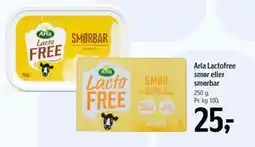 Føtex Arla Lactofree smør eller smørbar, DKK 25 tilbud