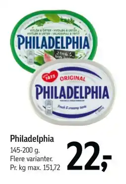 Føtex Philadelphia, DKK 22 tilbud