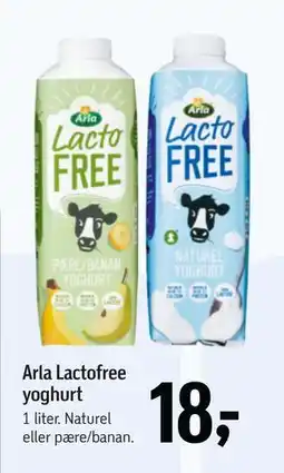 Føtex Arla Lactofree yoghurt, DKK 18 tilbud