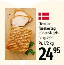 Føtex Ovnklar flæskesteg af dansk gris, DKK 24.95 tilbud