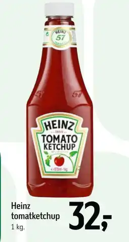Føtex Heinz tomatketchup, DKK 32 tilbud