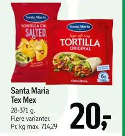 Føtex Santa Maria Tex Mex, DKK 20 tilbud