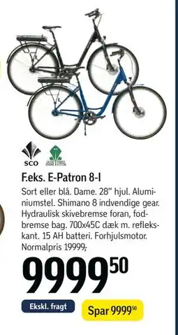 Føtex E-Patron 8-I, DKK 9999.5 tilbud