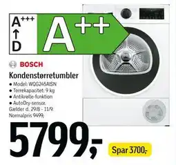 Føtex Kondenstørretumbler, DKK 5799 tilbud