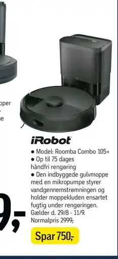 Føtex Robotstøvsuger, DKK 2499 tilbud