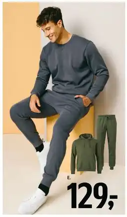Føtex Sweatshirt eller -bukser, DKK 129 tilbud