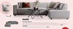 Daells Bolighus SOFA MED OPEN END, DKK 7675 tilbud