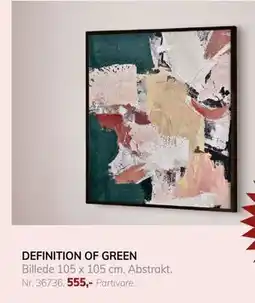 Daells Bolighus DEFINITION OF GREEN, DKK 555 tilbud