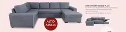 Daells Bolighus STOR SOVESOFA MED GOD PLADS, DKK 7456 tilbud