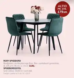 Daells Bolighus SPISEBORDSSTOL, DKK 179 tilbud