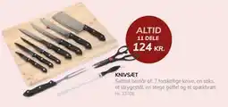 Daells Bolighus KNIVSÆT, DKK 124 tilbud