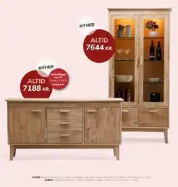 Daells Bolighus VITRINE, DKK 7644 tilbud