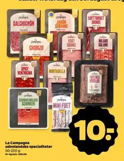 Netto La Campagna udenlandske specialiteter, DKK 10 tilbud