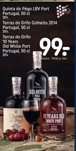 REMA 1000 Quinta do Pégo LBV Port Portugal, 50 cl, DKK 99 tilbud
