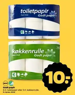 Netto Godt papir, DKK 10 tilbud