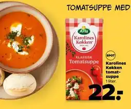 Netto Karolines Køkken tomatsuppe, DKK 22 tilbud