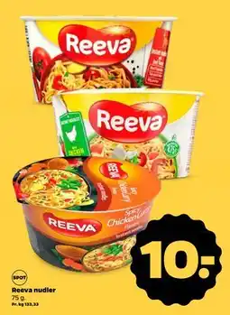 Netto Reeva nudler, DKK 10 tilbud