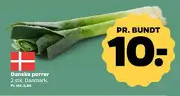 Netto Danske porrer, DKK 10 tilbud
