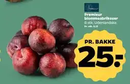 Netto Premieur blommeabrikoser, DKK 25 tilbud
