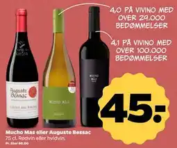 Netto Mucho Mas eller Auguste Bessac, DKK 45 tilbud