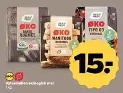 Netto Valsemøllen økologisk mel, DKK 15 tilbud
