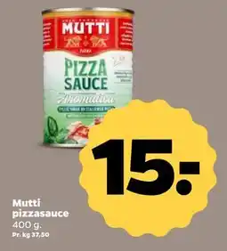 Netto Mutti pizzasauce, DKK 15 tilbud