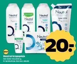 Netto Neutral kropspleje, DKK 20 tilbud