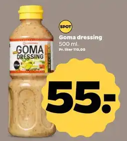 Netto Goma dressing, DKK 55 tilbud