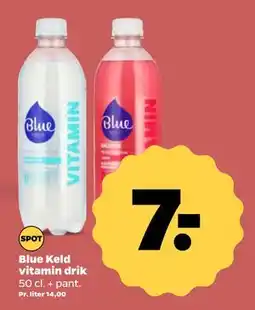 Netto Blue Keld vitamin drik, DKK 7 tilbud