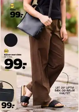Netto Bukser med vidde, DKK 99 tilbud