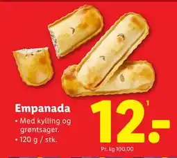 Lidl Empanada, DKK 12 tilbud