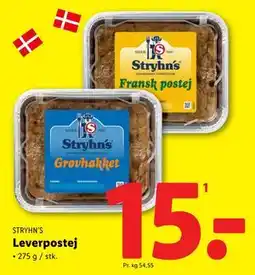 Lidl Leverpostej, DKK 15 tilbud