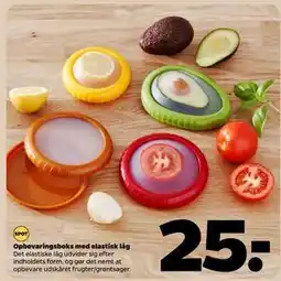 Netto Opbevaringsboks med elastisk låg, DKK 25 tilbud