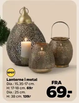 Netto Lanterne i metal tilbud