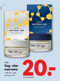Lidl Dag- eller natcreme, DKK 20 tilbud