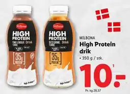 Lidl High Protein drik, DKK 10 tilbud